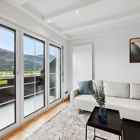 Sonniges Apartment Mit Traumhaftem Bergblick Buchs  Luaran gambar